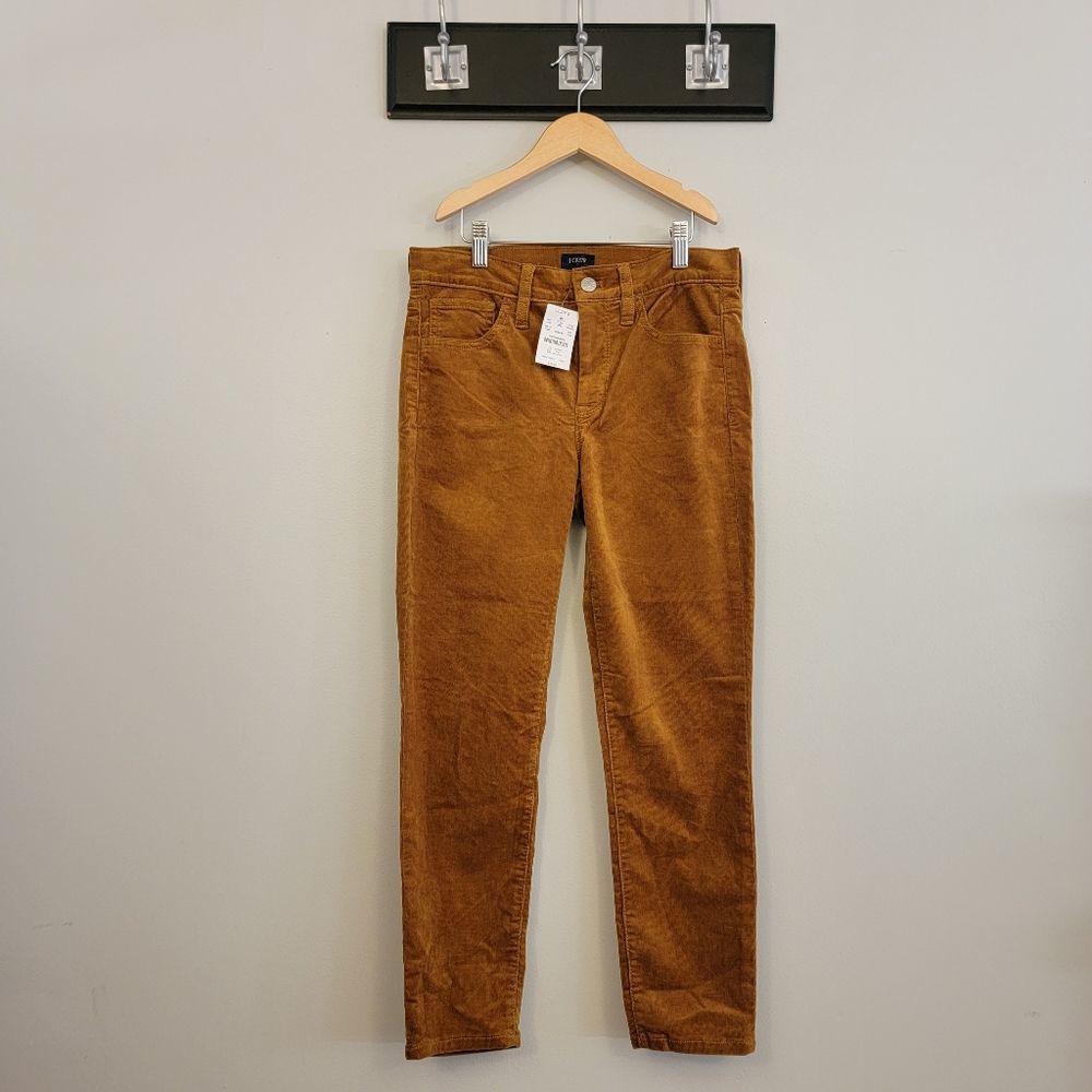 J. Crew Bronze Corduroy Pants